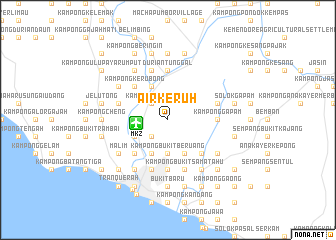 map of Air Keruh