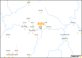 map of Airu