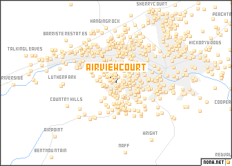 map of Airview Court