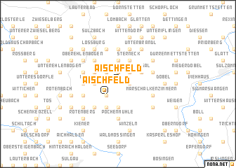 map of Aischfeld