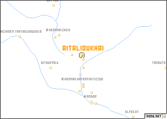 map of Aït Ali Ou Khaï