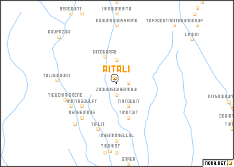 map of Aït Ali