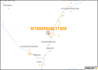 map of Aït Amer Ou Bettane
