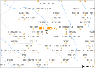 map of Aït Barka