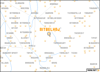 map of Aït Bel Haj