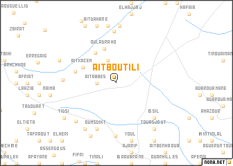 map of Aït Boutili