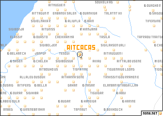 map of Ait Cacas