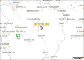 map of Aït Calah