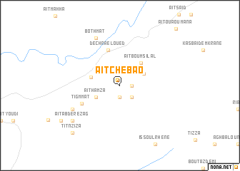 map of Aït Chebao