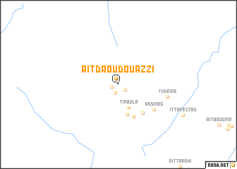 map of Aït Daoud Ou Azzi