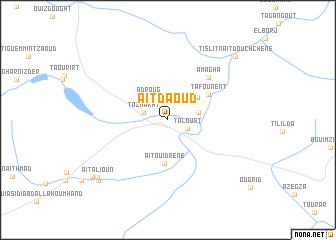 map of Aït Daoud