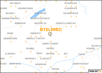 map of Aït el Rhazi