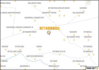 map of Aït Habbou
