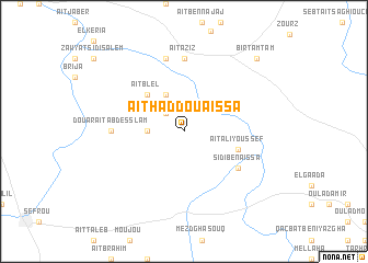 map of Aït Haddou Aïssa
