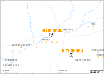 map of Aït Hammou