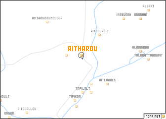 map of Aït Harou