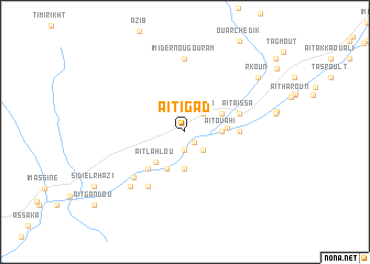 map of Aït Igad