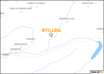 map of Aït Illoul