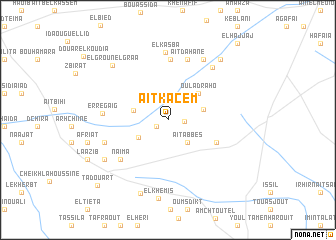 map of Aït Kacem