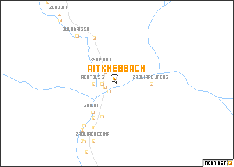 map of Aït Khebbach