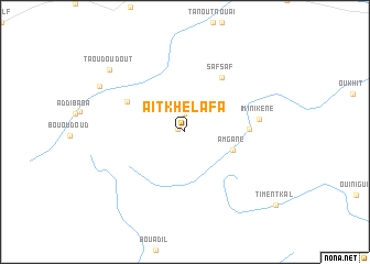 map of Aït Khelafa