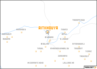 map of Aït Khouya