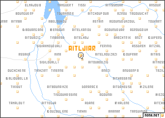 map of Aït Ljiar