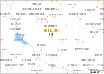 map of Aït Lnda