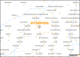 map of Aït Mahfoud