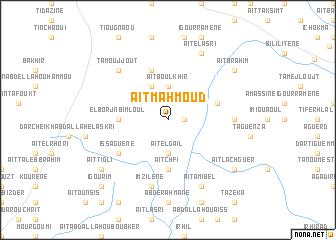 map of Aït Mahmoud