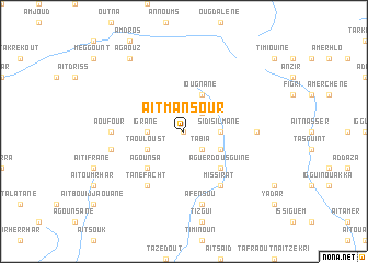 map of Aït Mansour