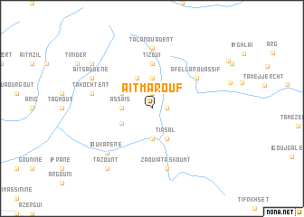 map of Aït Marouf