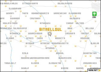 map of Aït Melloul