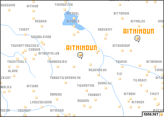 map of Aït Mimoun