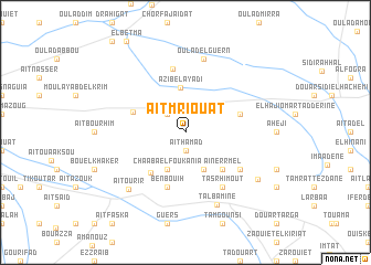 map of Aït Mriouat