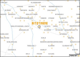 map of Aït Otmane