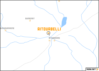 map of Aït Oua Belli