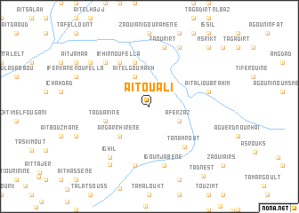 map of Aït Ou Ali