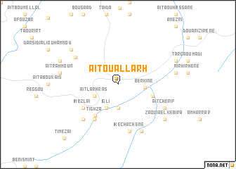 map of Aït Ouallarh