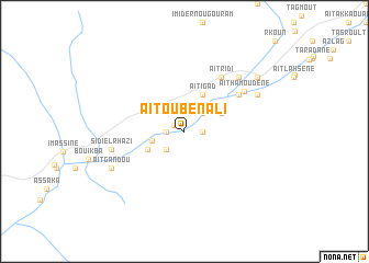 map of Aït Ou Ben Ali