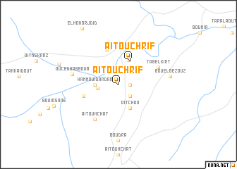 map of Aït Ou Chrif