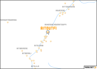 map of Aït Outfi