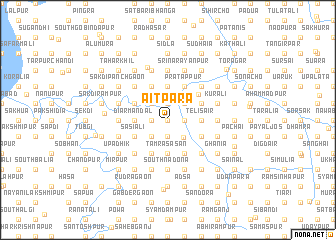 map of Āitpāra