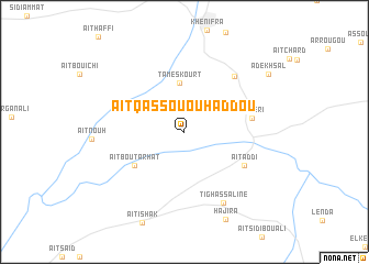 map of Aït Qassou Ou Haddou