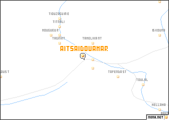 map of Aït Saïd Ou Amar
