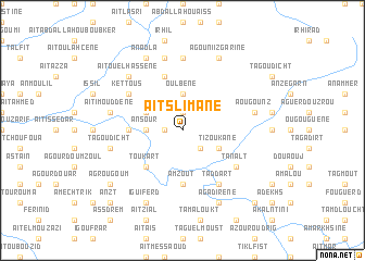 map of Aït Slimane