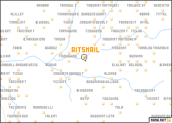 map of Aït Smaïl