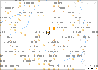 map of Aït Taa