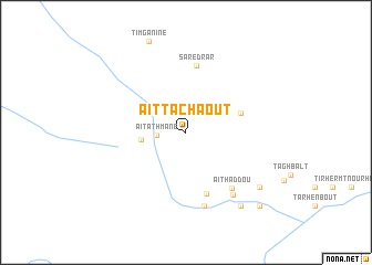 map of Aït Tachaout