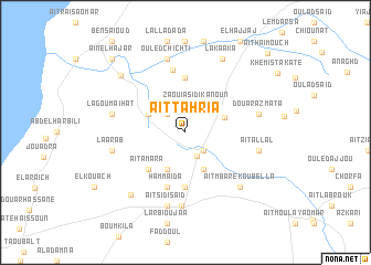 map of Aït Tahria